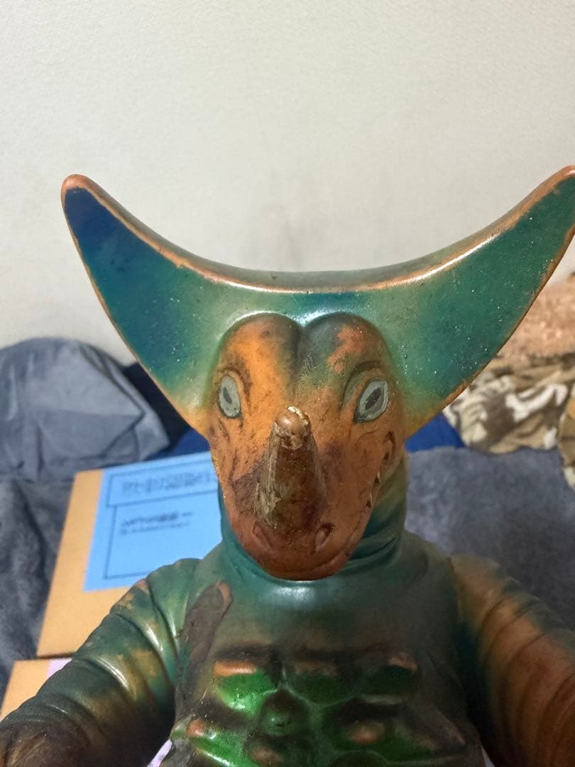 と*ぺ様 ブルマァク　ジャイアントゴモラ　ソフビ　当時物　マルサン　旧バンダイ