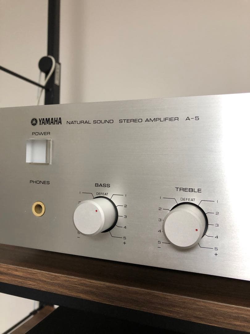 YAMAHA A-5 プリメインアンプ 動作品