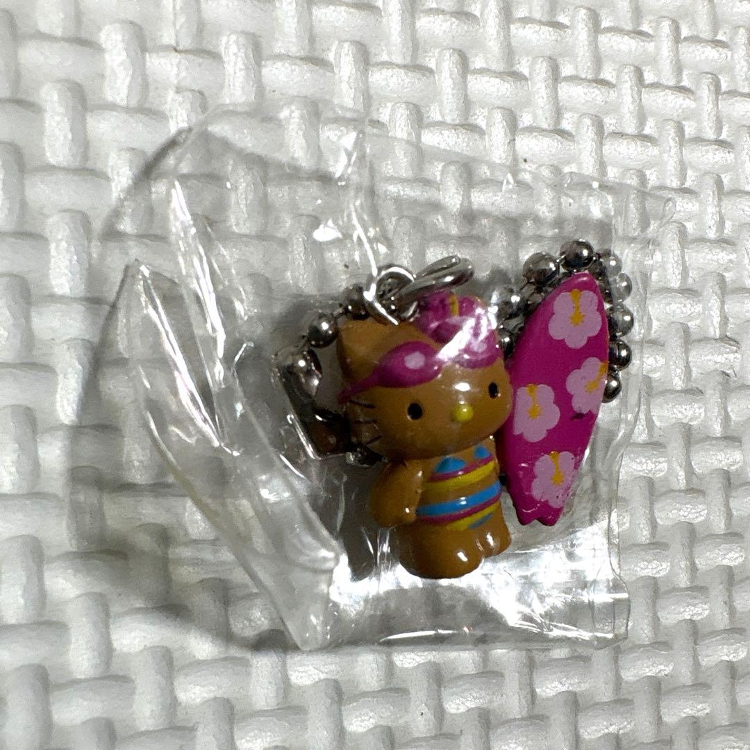 Hello kitty 水着 日焼け キティ サーフ キーホルダー 平成 レトロ
