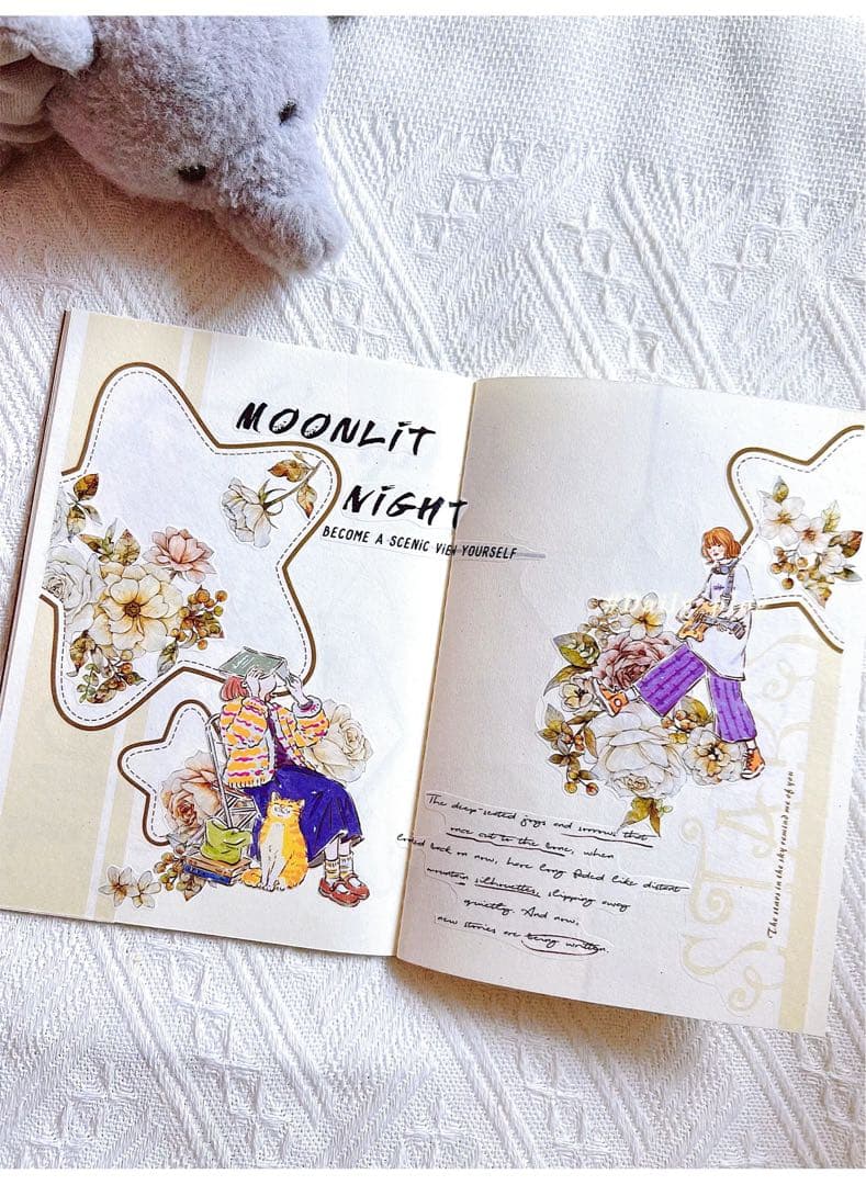 自元素文创《雪痕》海外マスキングテープ　マステ 【2620】