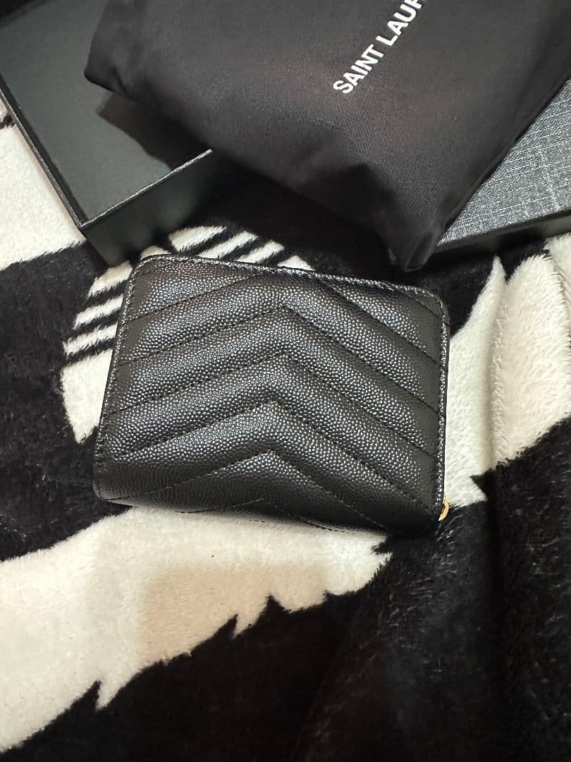 モノグラム コンパクト ジップアラウンド 二つ折り財布