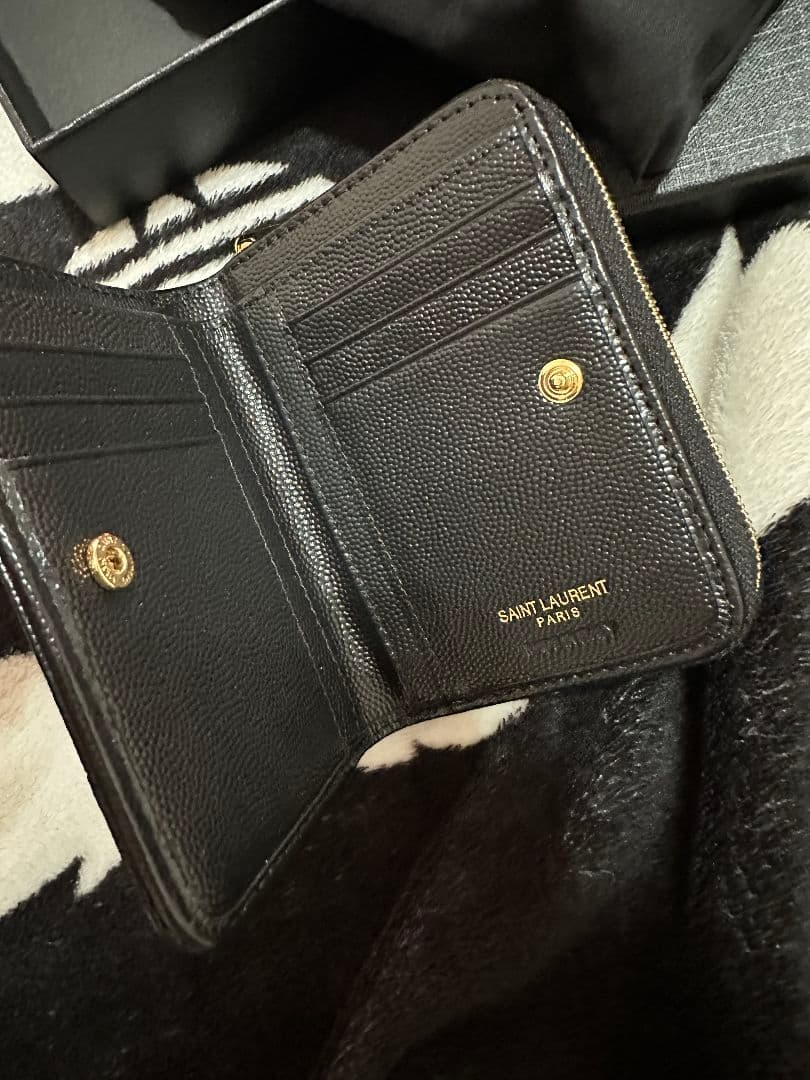 モノグラム コンパクト ジップアラウンド 二つ折り財布