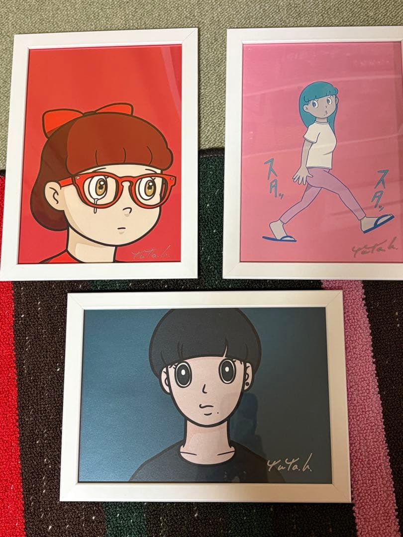 最終値下げ!!ハシヅメユウヤ直筆サイン入りポスター