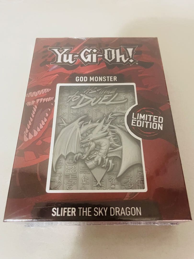 遊戯王 三幻神 金属製 カード 3種✕2セット シリアル入り 世界5000枚限定