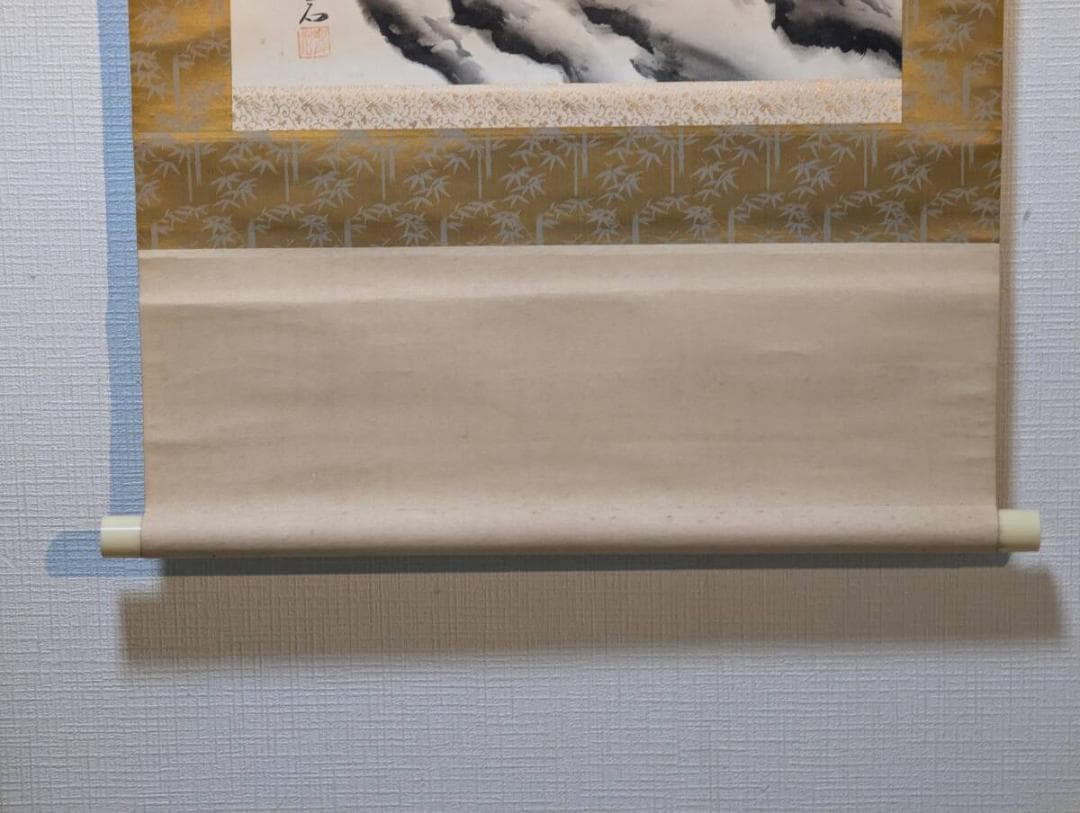 【真作】掛軸　虎之図　逸品　P122