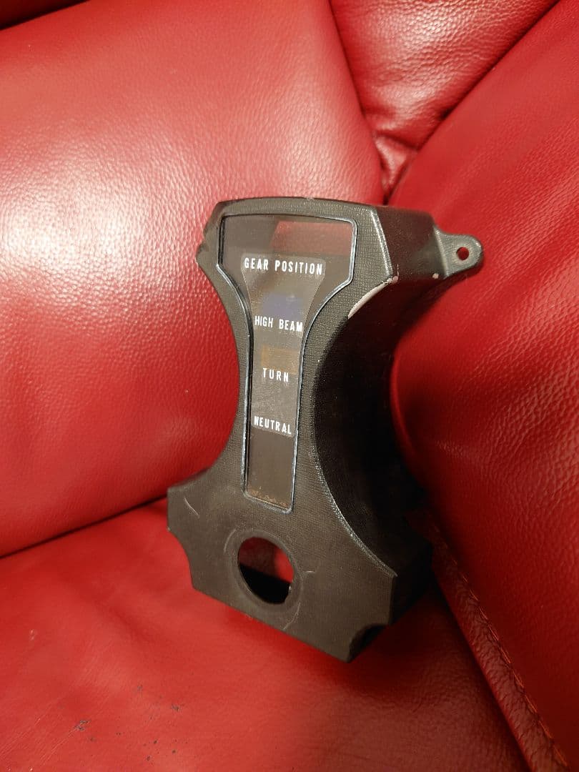 GS400 後期　インジケーター　メーターカバー　純正　美品