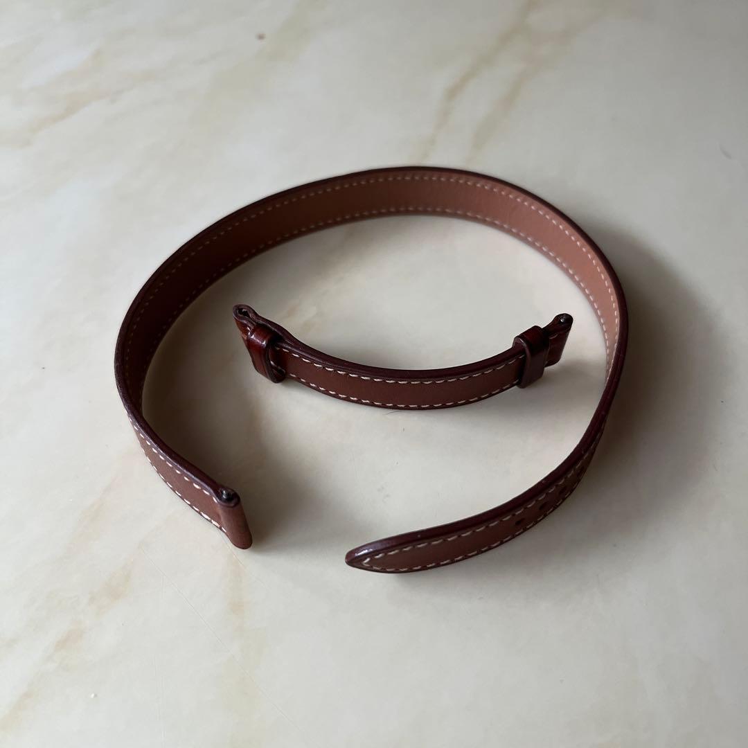 HERMES ケープコッド　ドゥブルトゥール　二重巻き　ベルトのみ　ゴールド