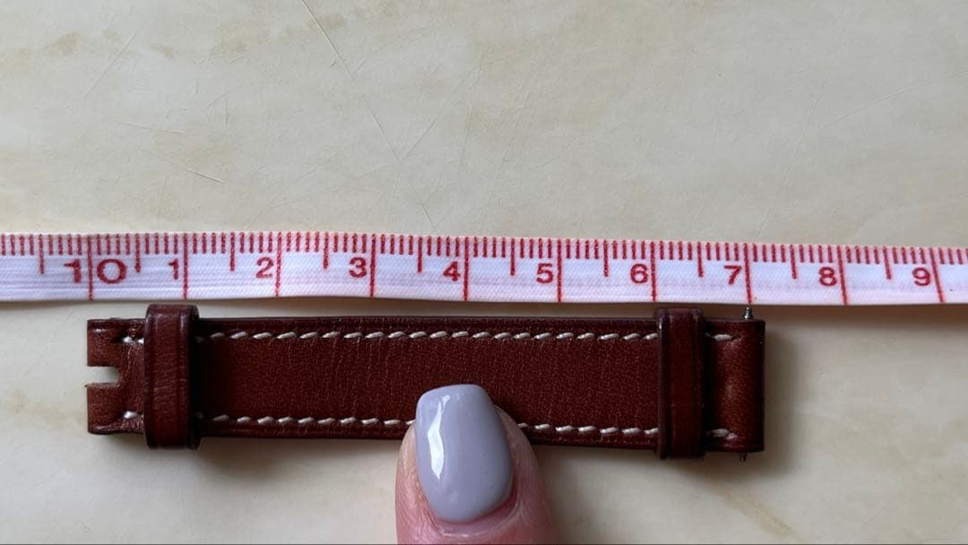 HERMES ケープコッド　ドゥブルトゥール　二重巻き　ベルトのみ　ゴールド