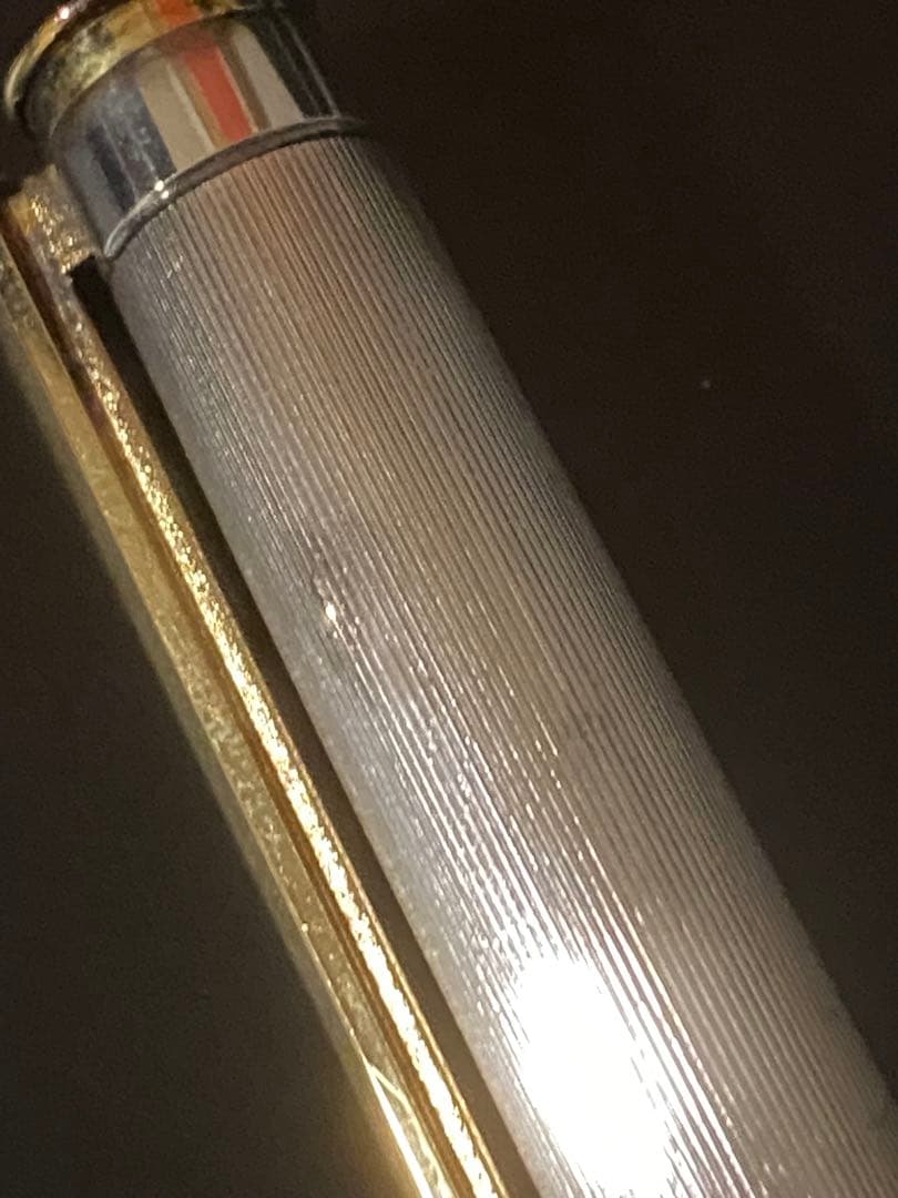 モンブランMONT BLANC 万年筆 スリム　ペン先 18K/750金ゴールド