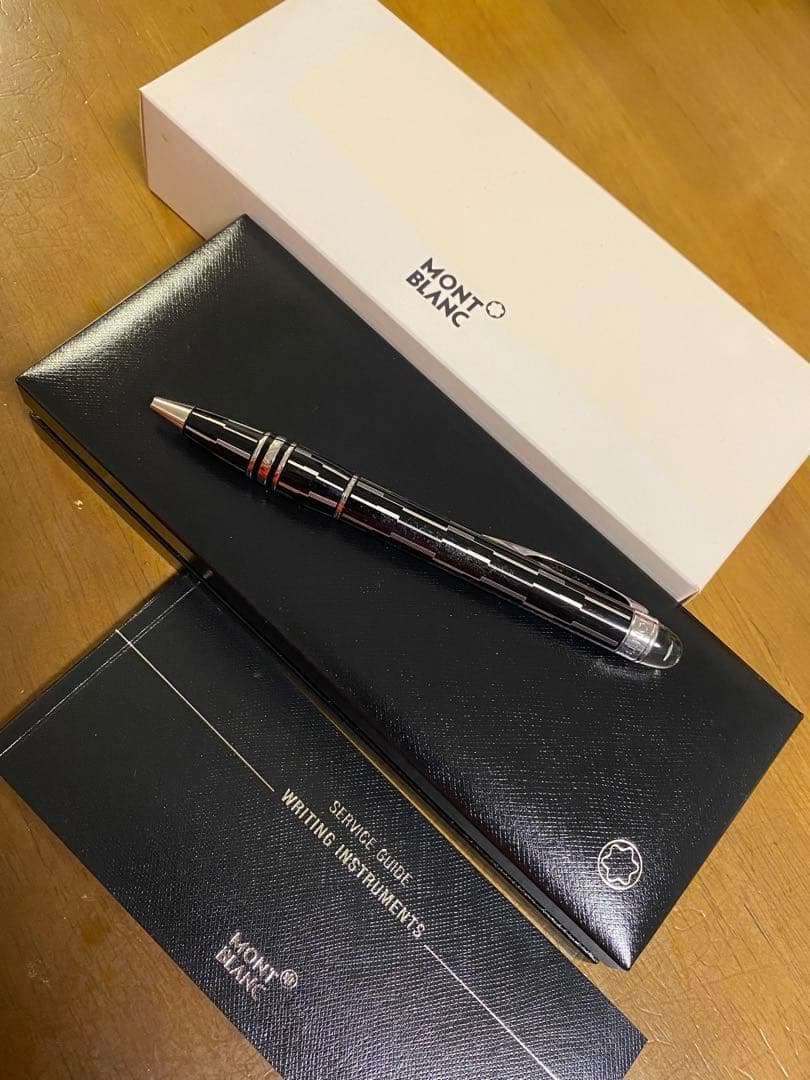 モンブラン ボールペン スターウォーカー ブラックミステリー