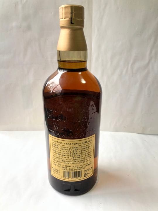 山崎　12年　ウイスキー　750ml 旧ラベル