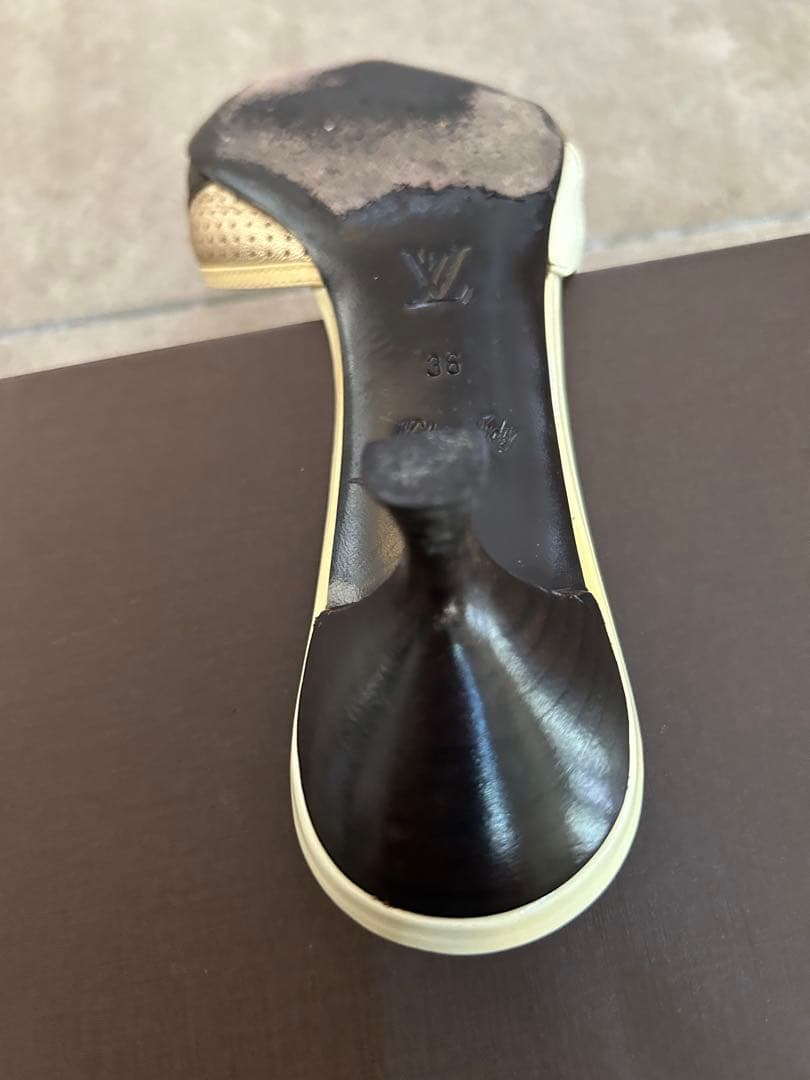 Louis Vuitton ルイ・ヴィトン　ミュール　　 ブラウン/ベージュ