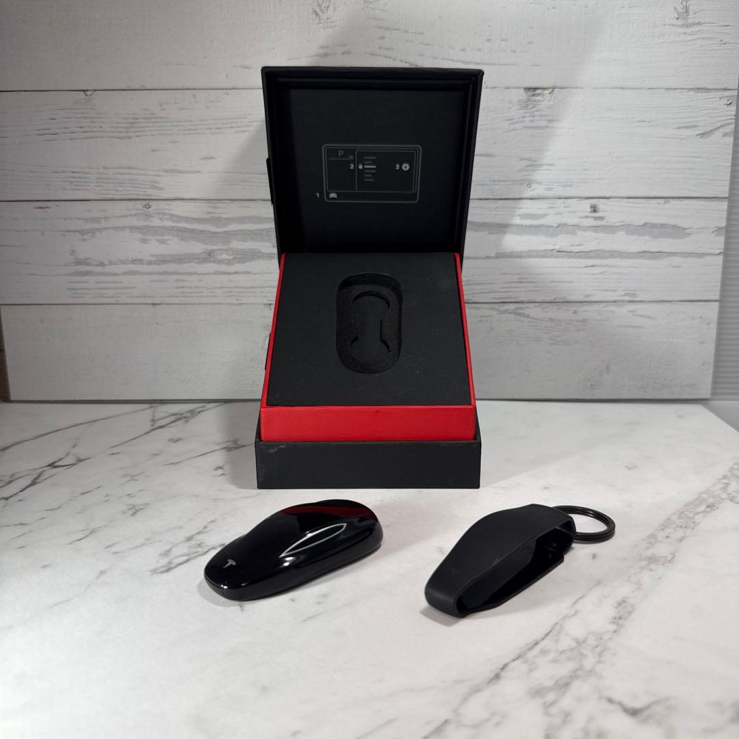 テスラ　キーフォブ　モデル3 キーバンド付き