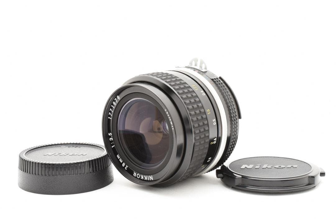 超美品 NIKON ニコン AI NIKKOR 28mm f3.5 M573