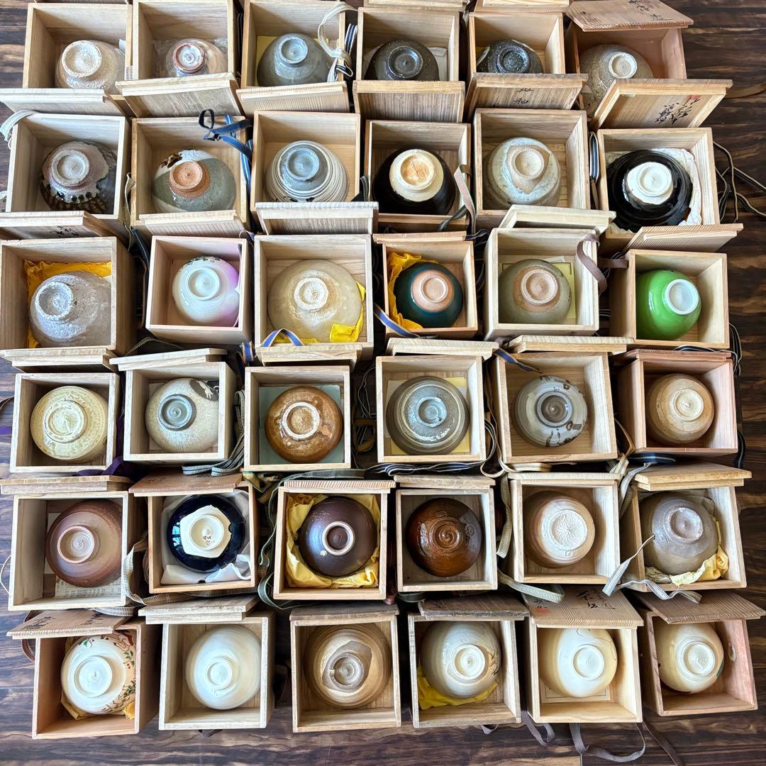 茶碗 抹茶碗 36点 茶道具 色絵 いろいろ まとめて