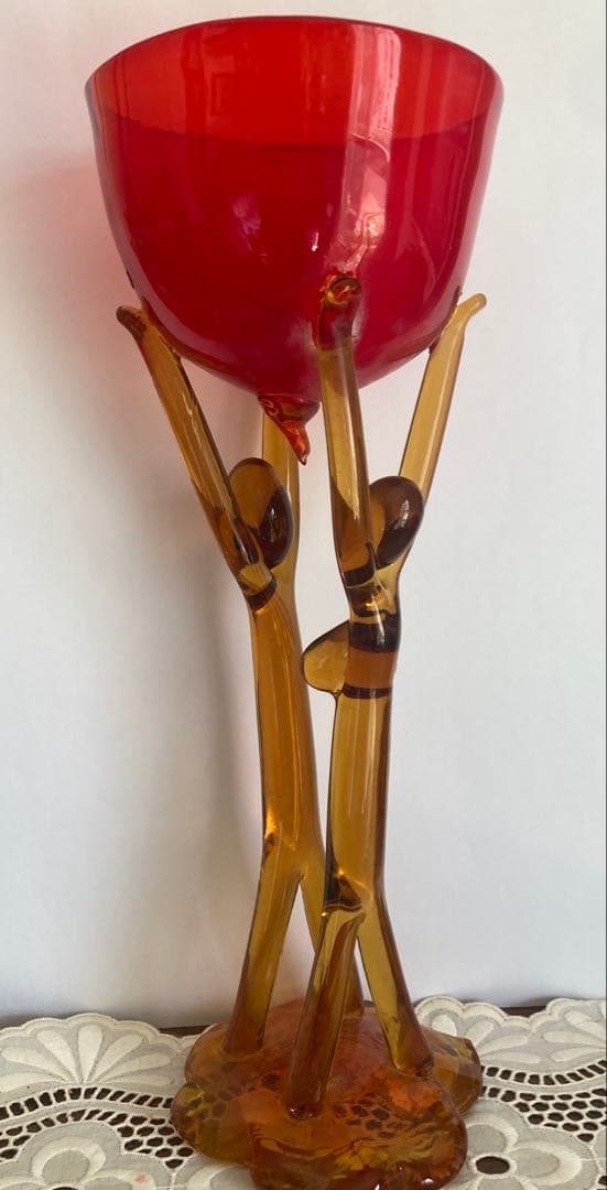 「希少品」イタリアの伝統工芸品であるムラーノガラス（ヴェネチアングラス）装飾品