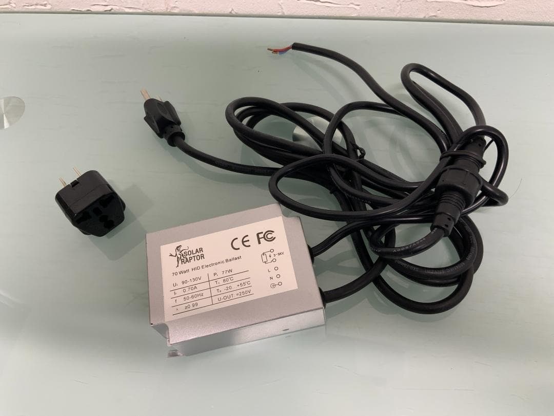 【3点セット】ゼンスイ ソーラーラプター HIDランプ 70W