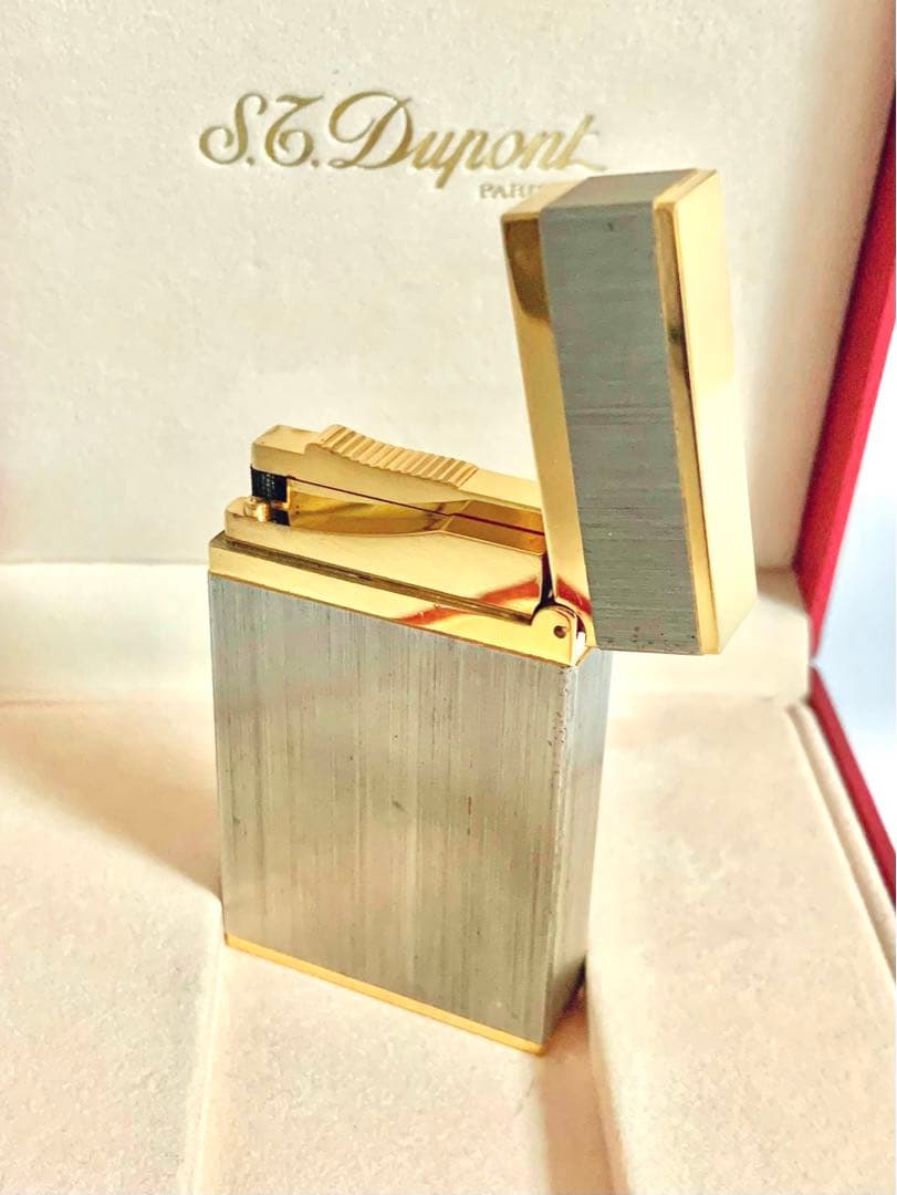 【超快音】S.T.Dupont デュポン ガスライター ライン2 16841