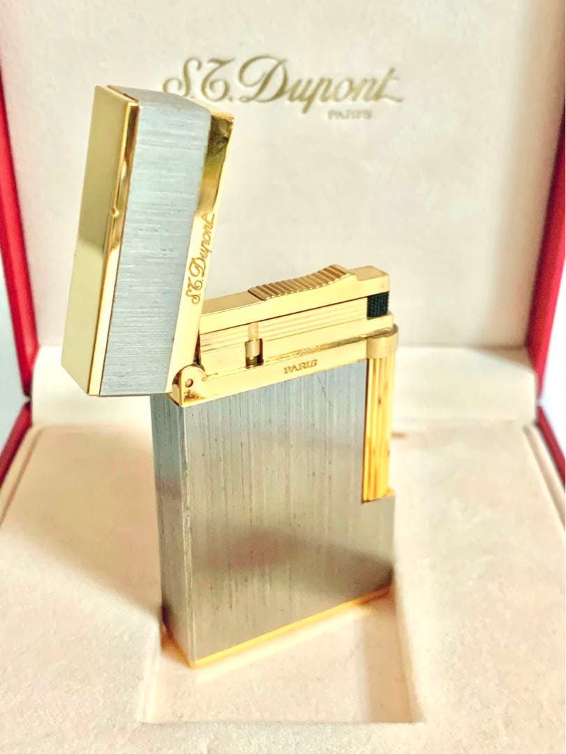 【超快音】S.T.Dupont デュポン ガスライター ライン2 16841