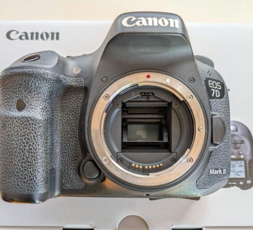 Canon EOS 7D Mark II とレンズ(35-70)