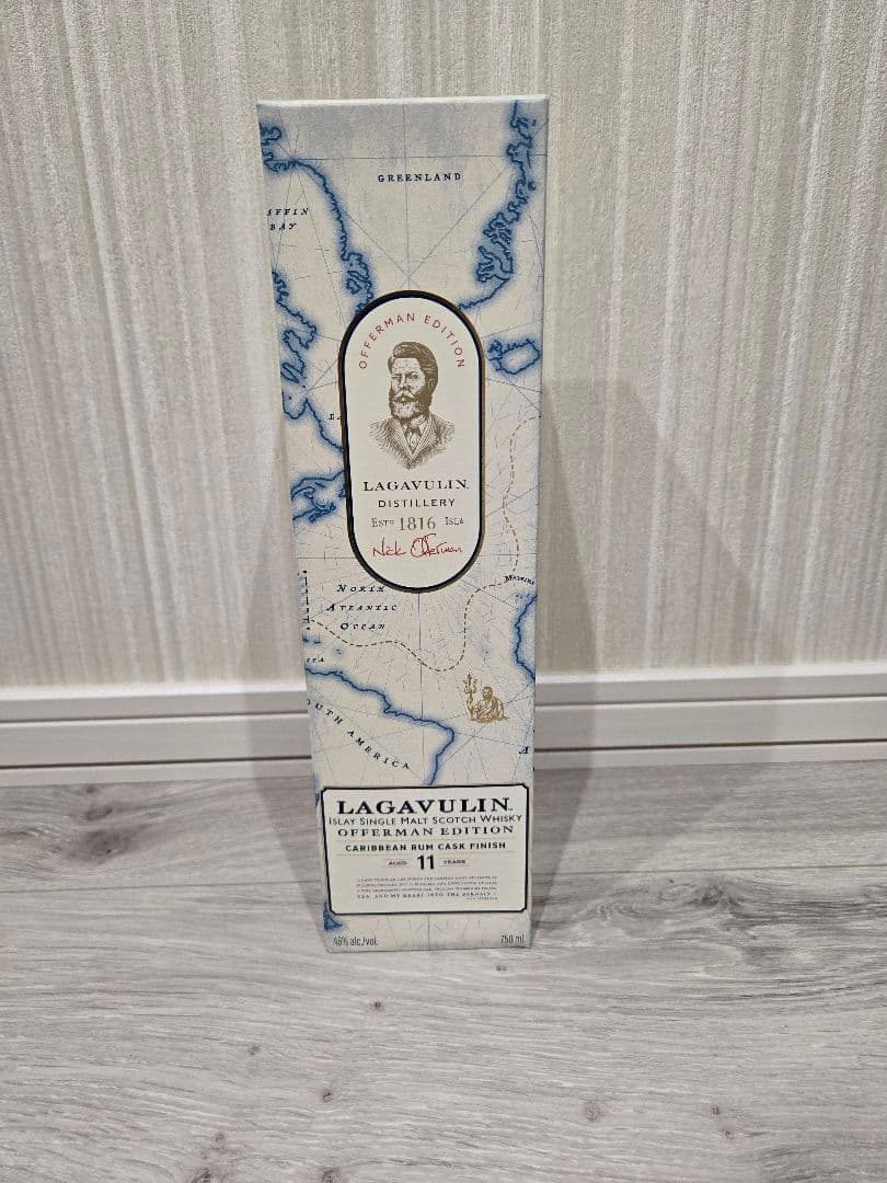 最終値下げ！限定品ラガヴーリン11年オファーマンカリビアンラムカスクフィニッシュ