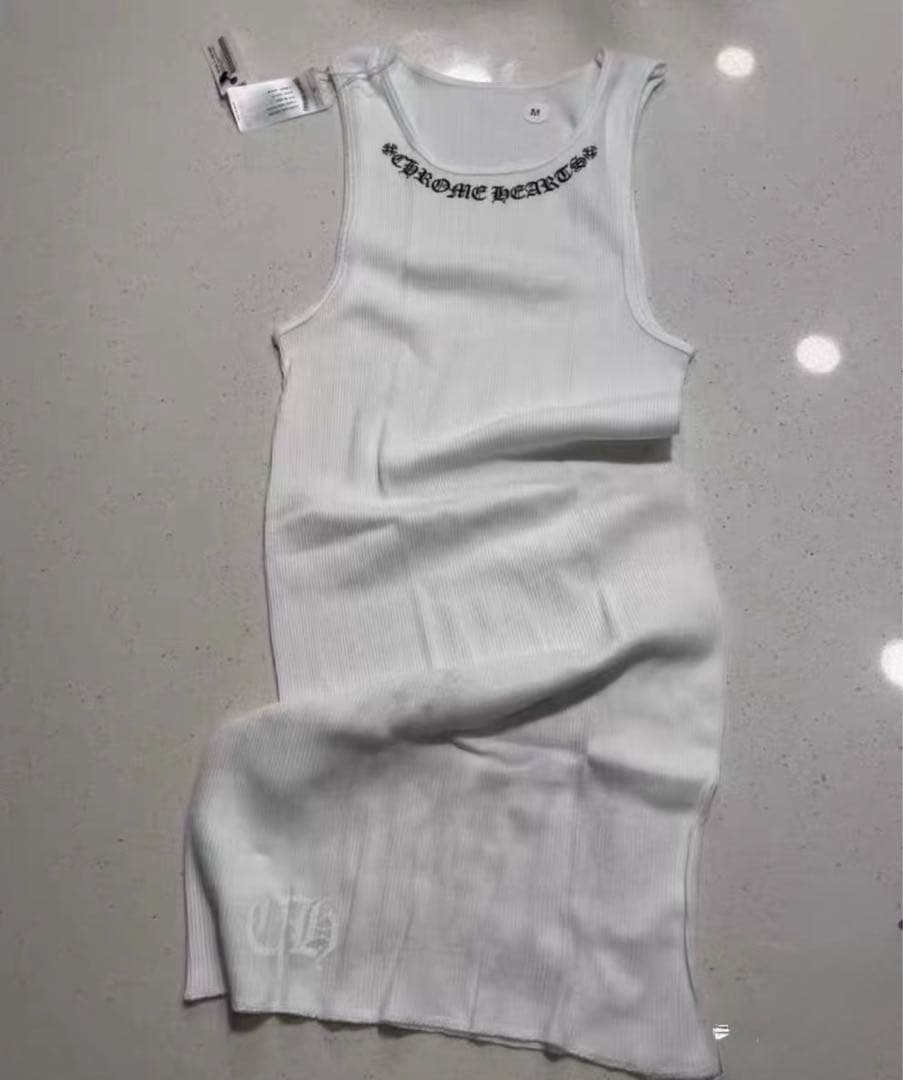 値下げ！新品未使用　クロムハーツ　タンクトップ　ホワイト　最新作　正規品　M