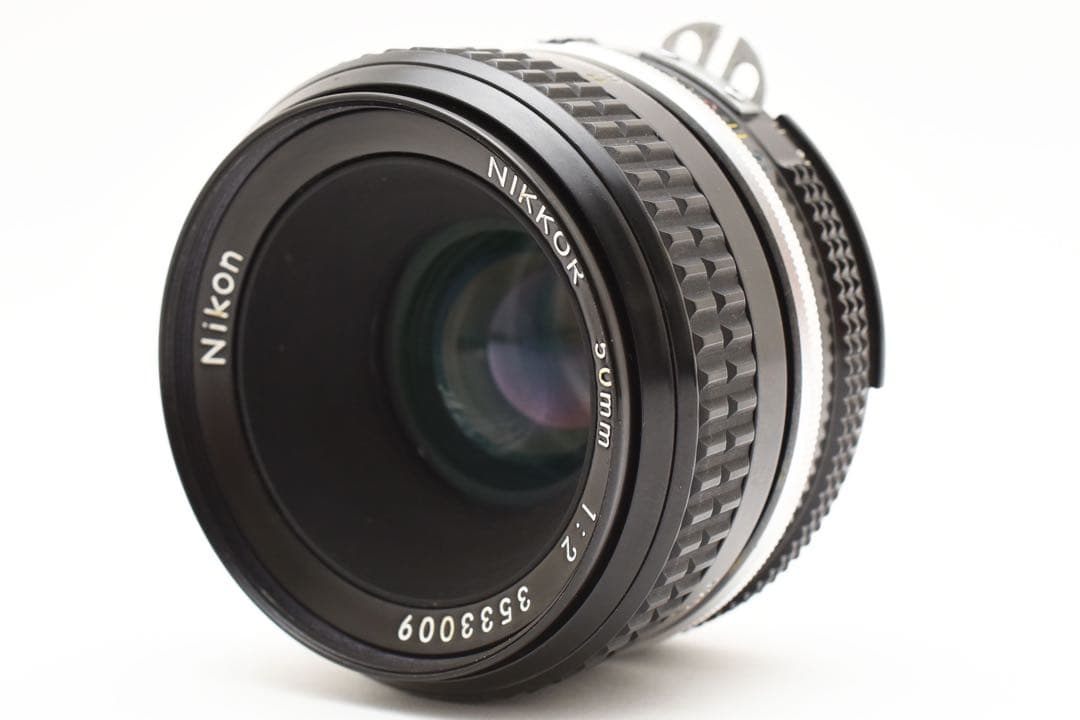 美品　Nikon ニコン ai Nikkor 50mm f/2 ai
