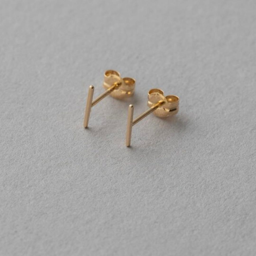 エテ　ete 「ONLINE Limited」 K10YG ワイヤー ピアス