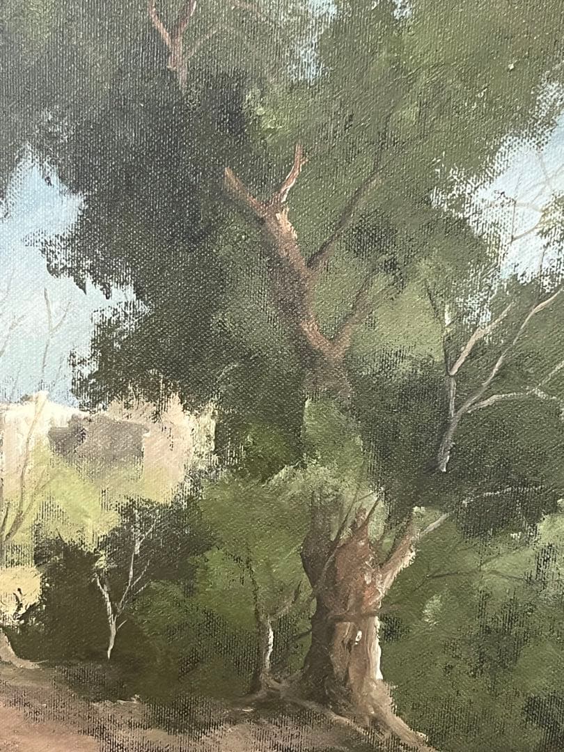 題 真作保証　国内入手困難レオナルド・デ・マジストリス　「ローマの遠景」希少