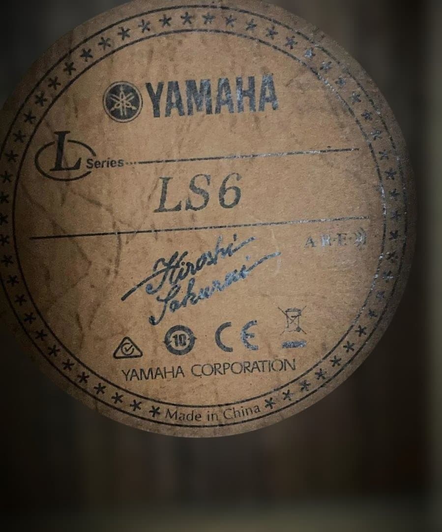 Yamaha LS6 ARE　アコースティックギター/エレアコ