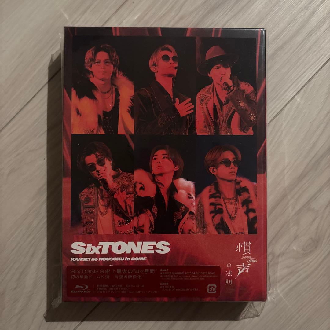 SixTONES LIVE DVD BluRay 詰め合わせ(4点)