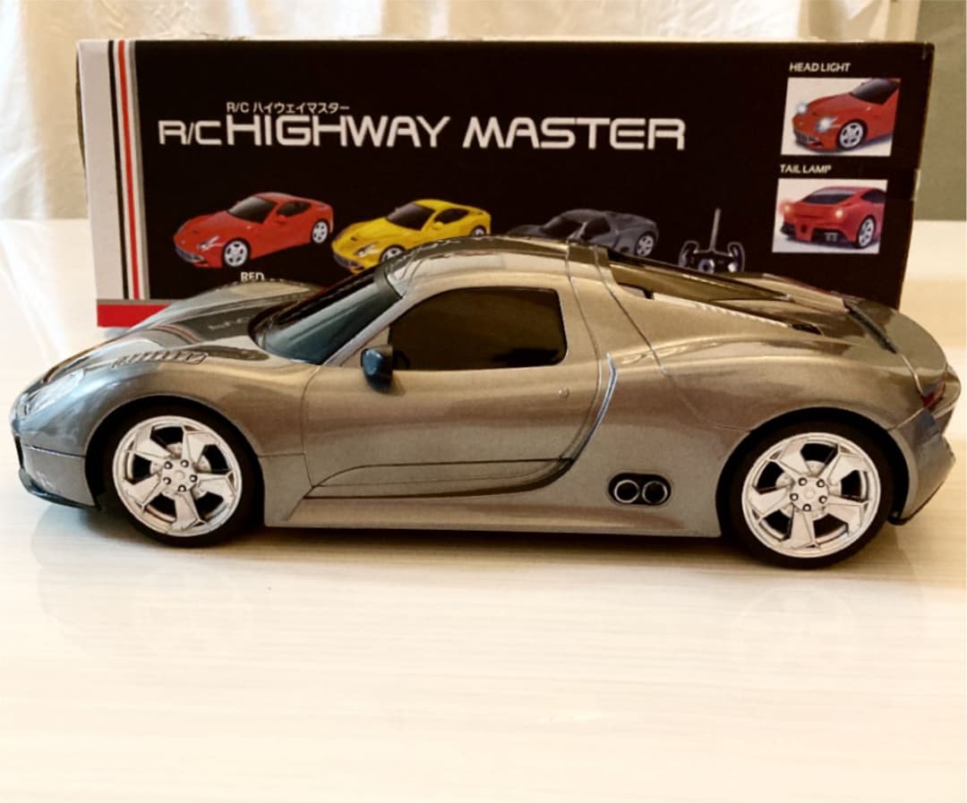❣️とにかくカッコイイ❣️R/Cハイウェイマスターズ　ラジコン　1:14 シルバー❣️