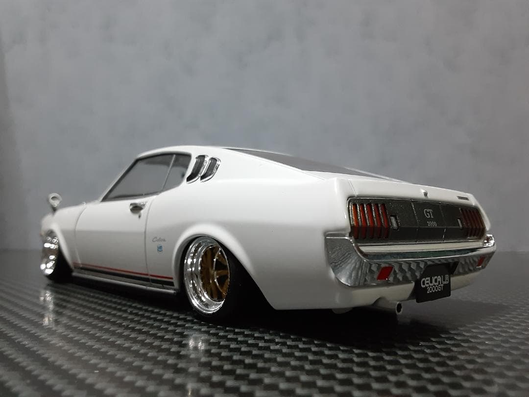 Hachette 1/24トヨタ セリカ LB カスタム改 ローダウン