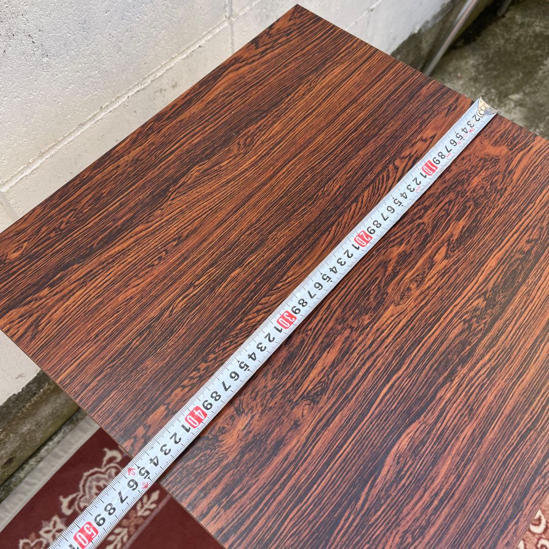 廃盤 KOKUYO コクヨ ◾️木調天板 レトロモダン サイドテーブル 2段