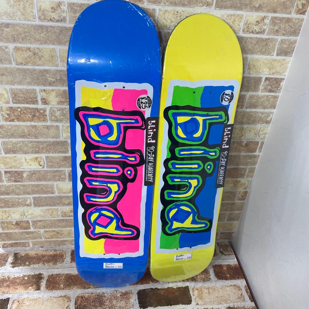 blind スケートボードデッキ 8.25インチ8インチ2本セット
