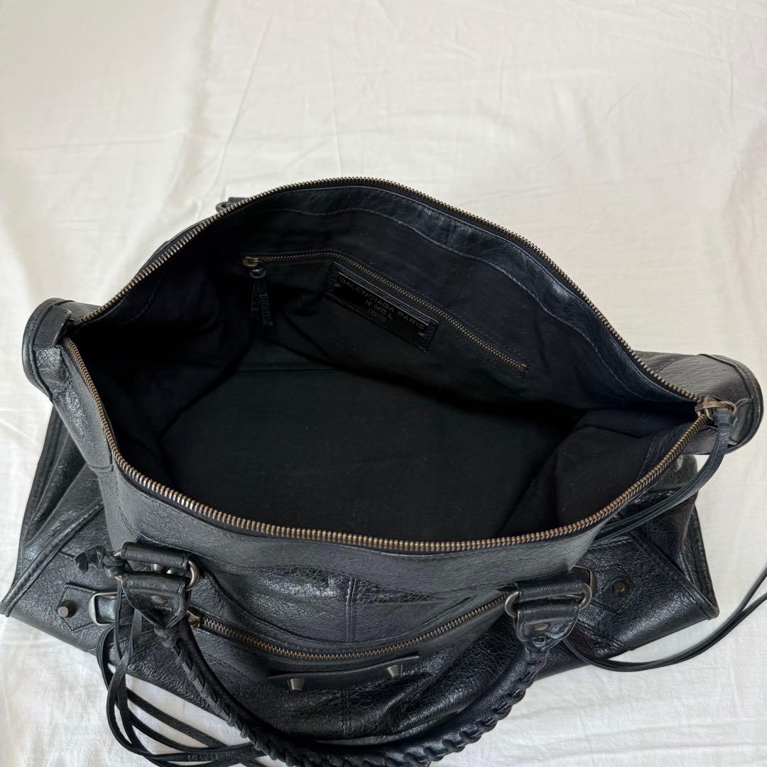 【美品】BALENCIAGA THE WORK BAG BLACK