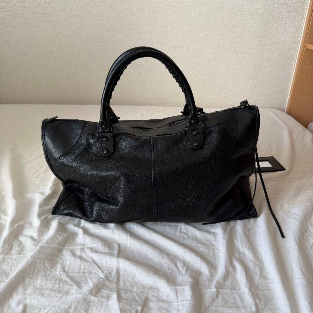 【美品】BALENCIAGA THE WORK BAG BLACK