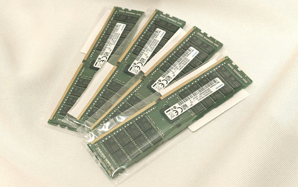 Samsung DDR4 メモリ 32GB 4枚セット 128GB