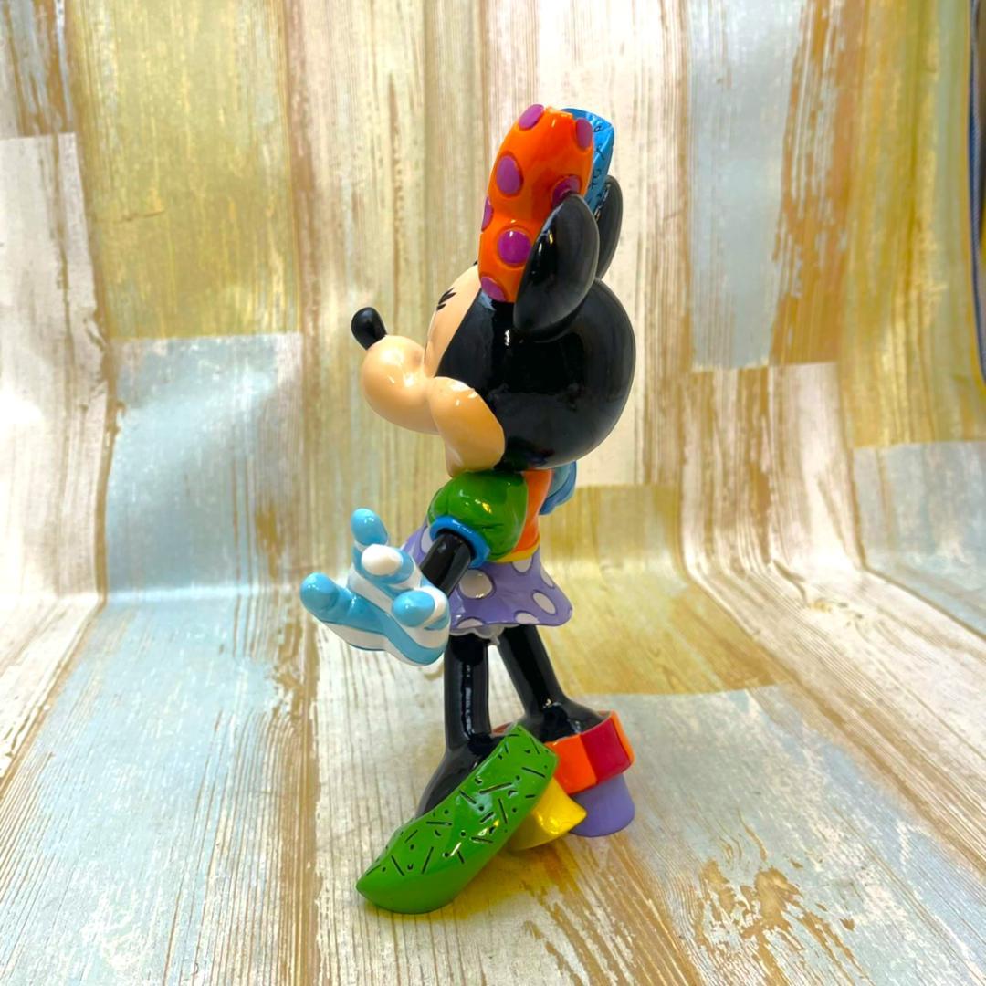 ミニーマウス Minnie Mouse エネスコ BRITTO お花 フィギュア