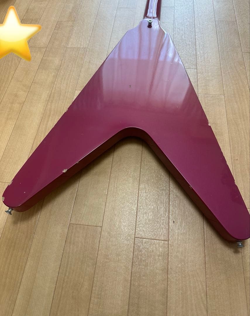 フライングV型エレキギター ※2025年8月13日まで期間限定出品