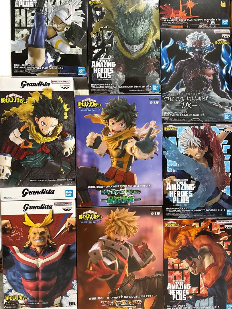 SAKAMOTODAYS ヒロアカ　フィギュア　まとめ売り①　21体