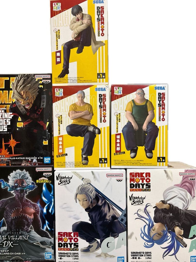 SAKAMOTODAYS ヒロアカ　フィギュア　まとめ売り①　21体