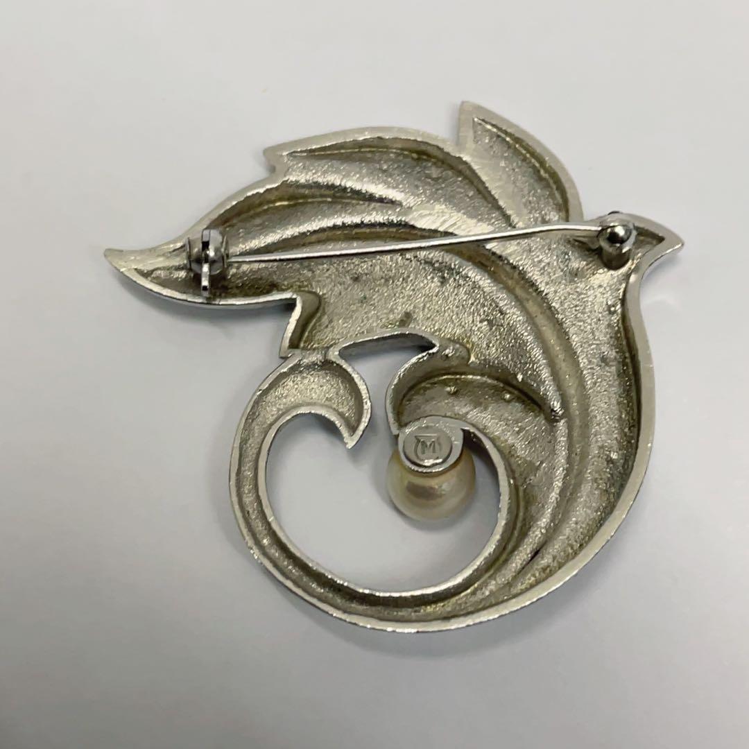 MIKIMOTO ミキモト パール 真珠 ブローチ 箱付き