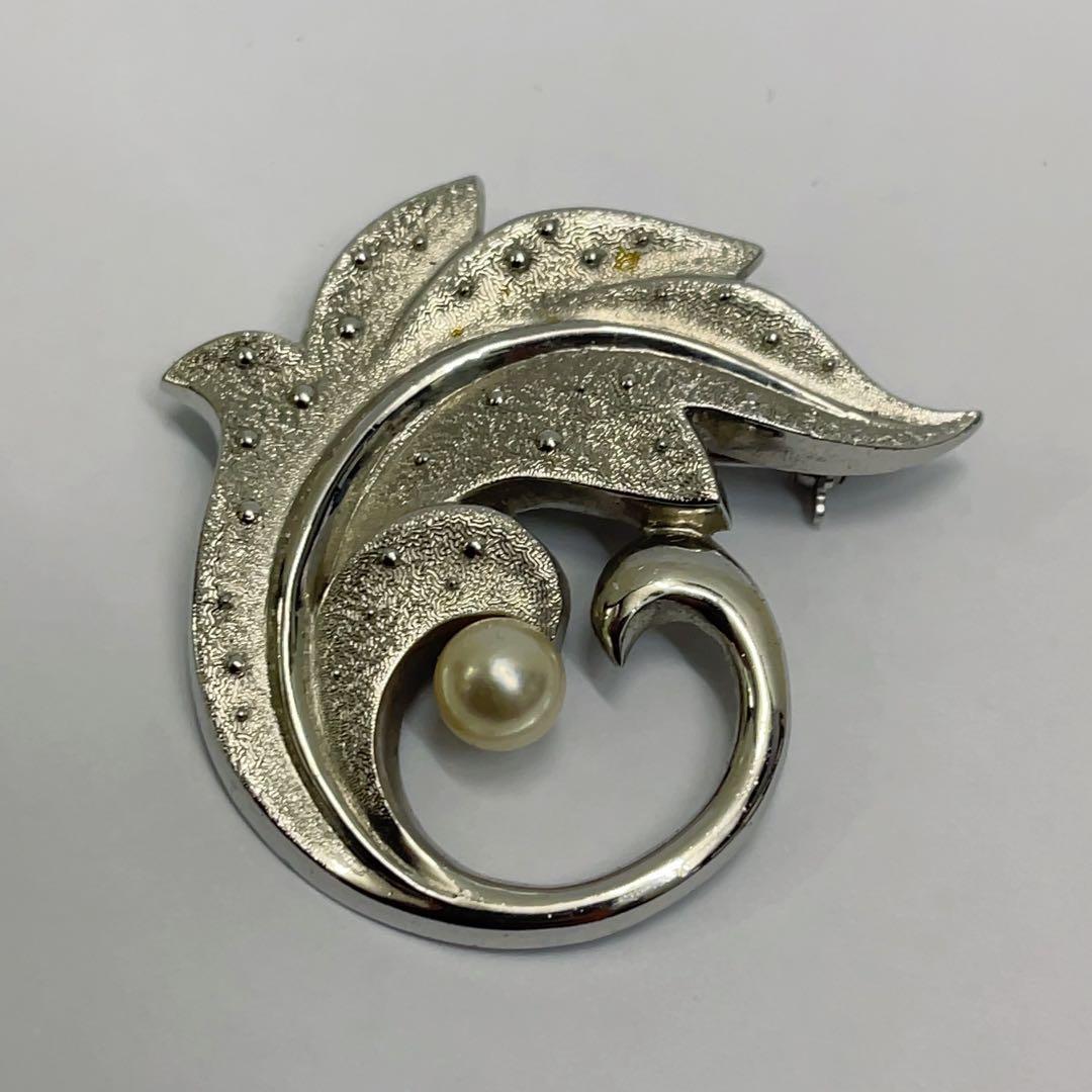 MIKIMOTO ミキモト パール 真珠 ブローチ 箱付き