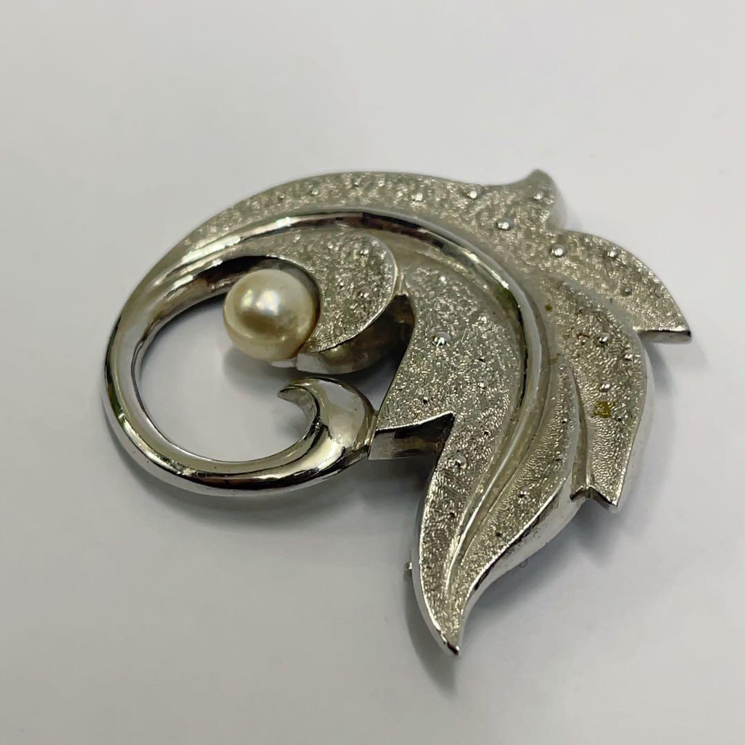 MIKIMOTO ミキモト パール 真珠 ブローチ 箱付き