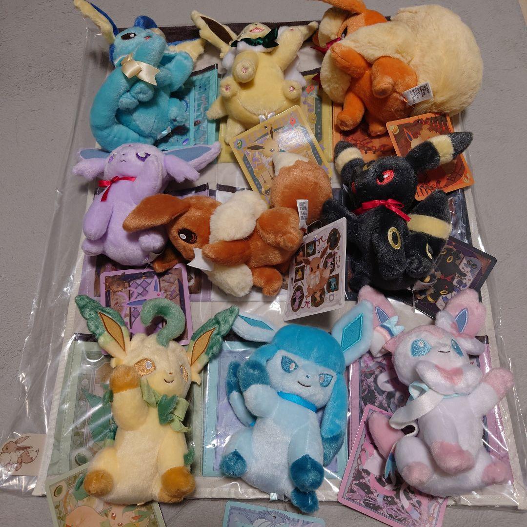 【匿名発送】Eevee Collection　9種 + ウォールポケット