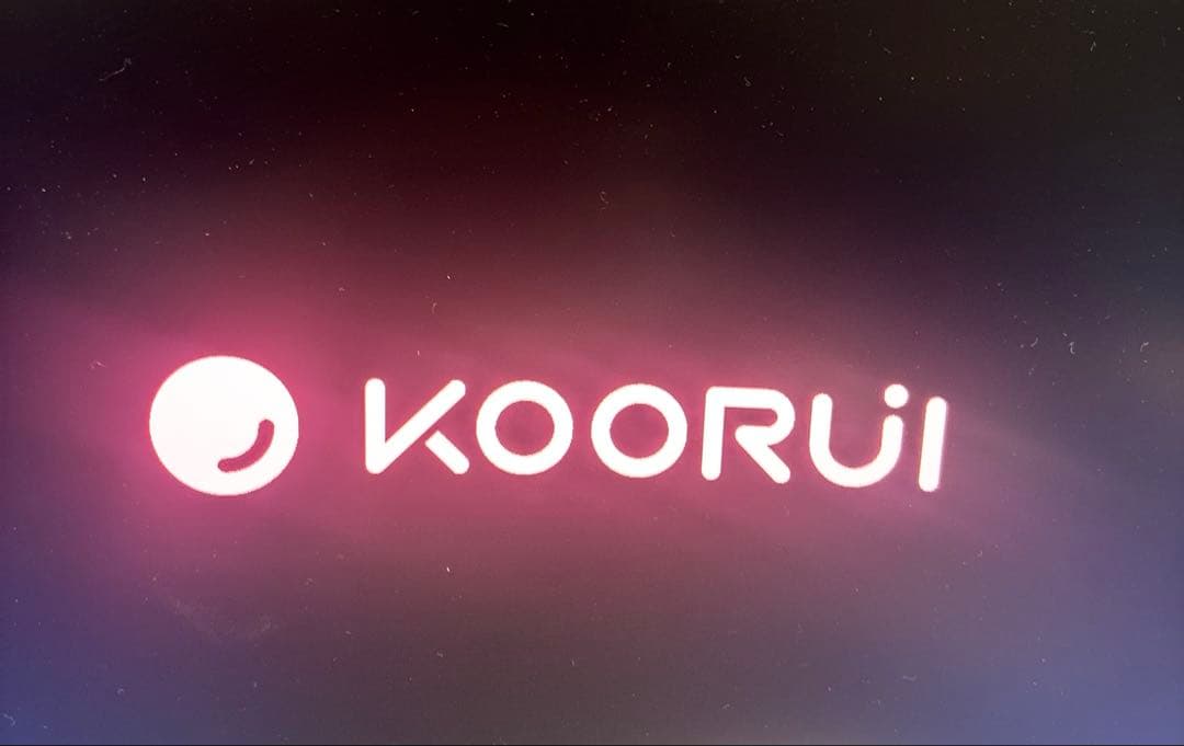 KOORUI 34インチ 湾曲ゲーミングモニター　本体+スタンド+DPケーブル