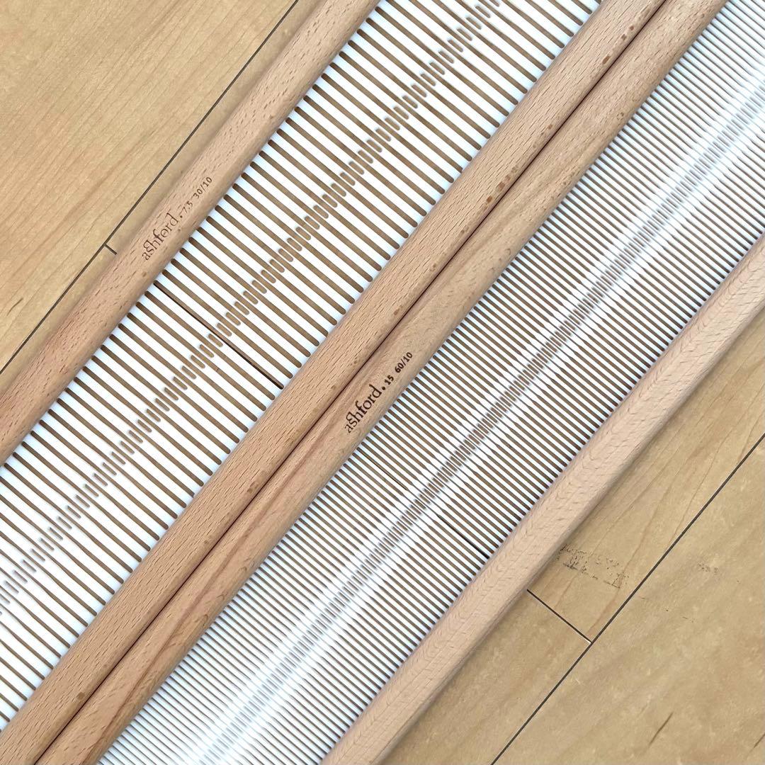 リジッドヘドル／ラ・メールルーム用筬そうこう60cm 白木 30羽 60羽