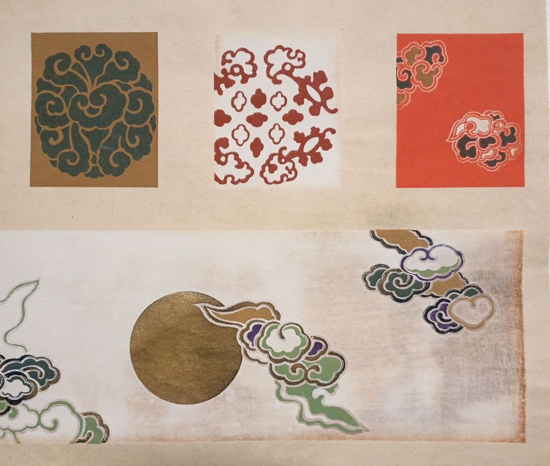 琳派図案版画（色摺版画)作者不詳、明治後期～昭和初期出版