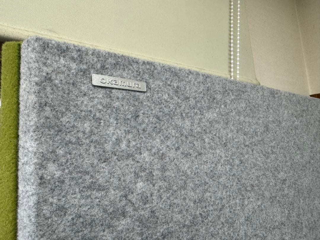 【中古】 ドレープ ワークブース オカムラ/okamura 美品